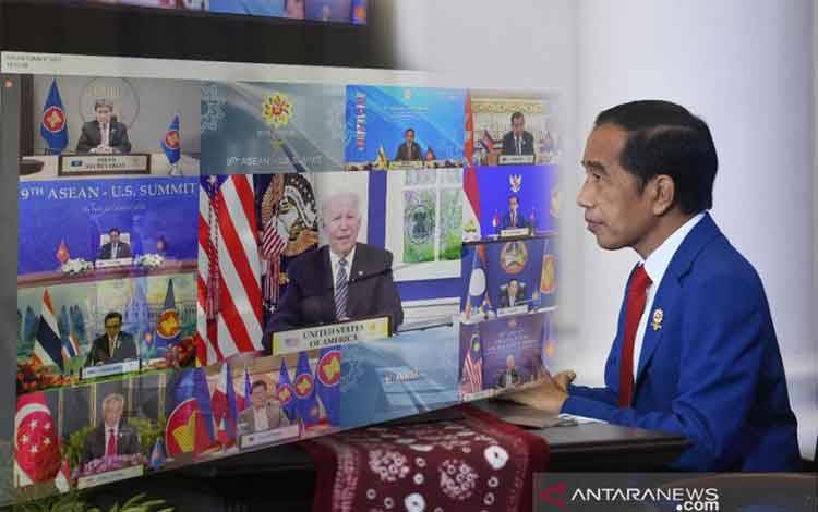 Presiden Jokowi Sampaikan Tiga Harapan dalam Hubungan ASEAN-AS