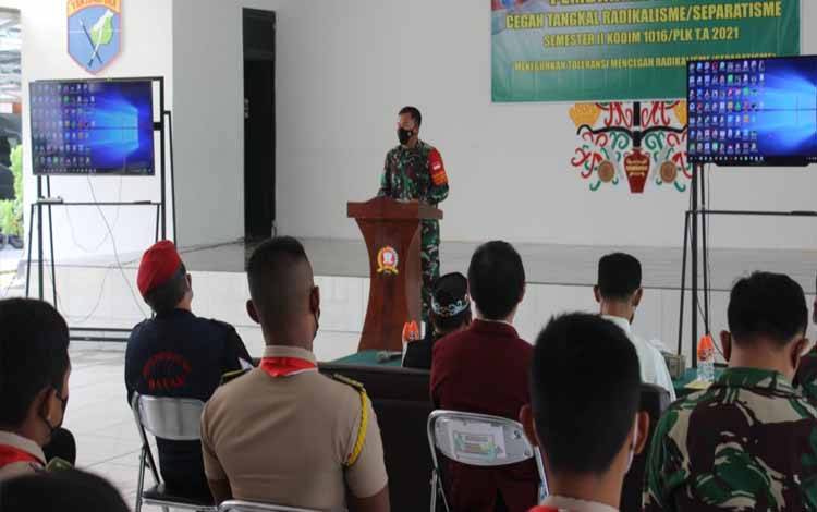 Kodim Palangka Raya Gelar Komsos Cegah Radikalisme dan Separatisme