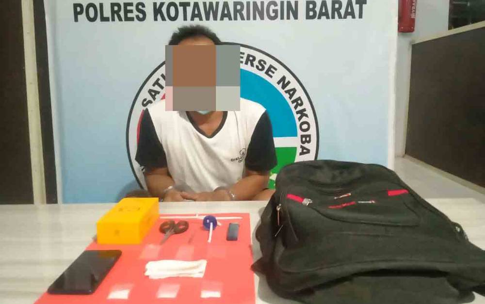 Simpan 3 Paket Sabu, Pria Ini Ditangkap Satresnarkoba Polres Kobar