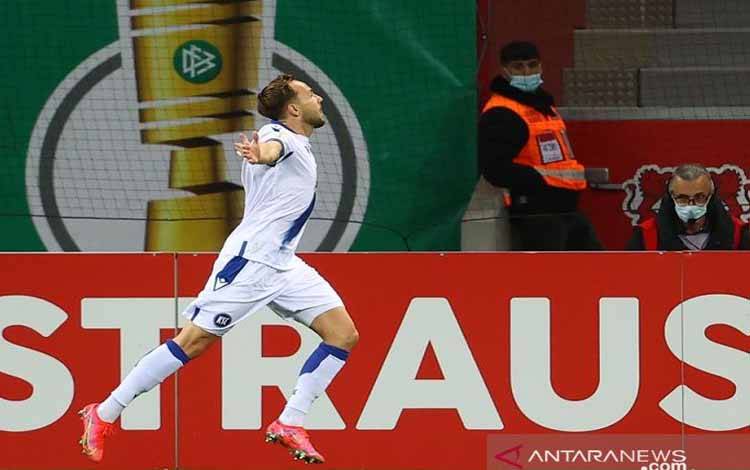 Leverkusen Disingkirkan Tim Strata Kedua Karlsruher dari DFB Pokal
