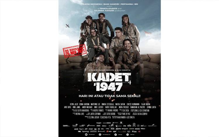 Menuju Tayang, "Kadet 1947" Rilis Poster Resmi di Momen Sumpah Pemuda