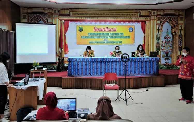Kepala PAUD di Kapuas Ikuti Sosialisasi Terkait Penjaminan Mutu
