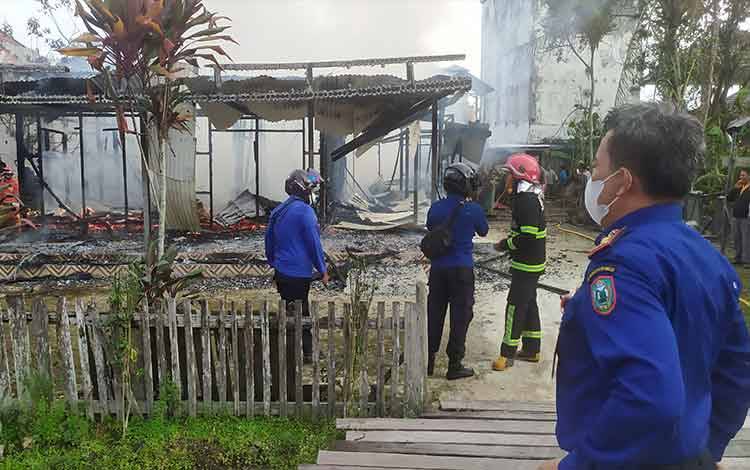 Dalam Sehari, Ada 2 Kebakaran Rumah Warga di Sampit