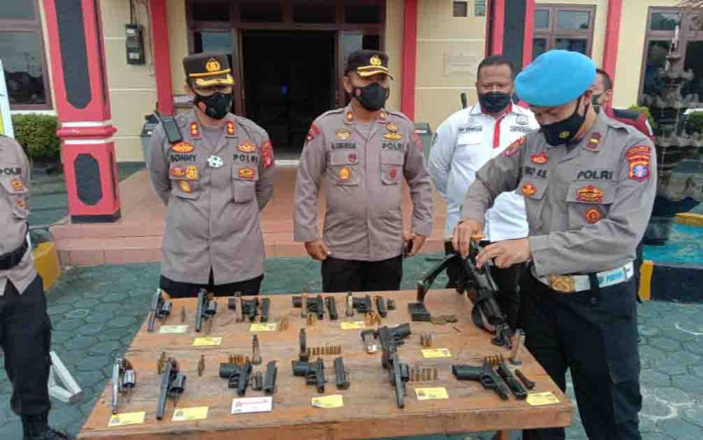 Ini Cara Kapolres Katingan Antisipasi Penyalahgunaan Senpi Personel