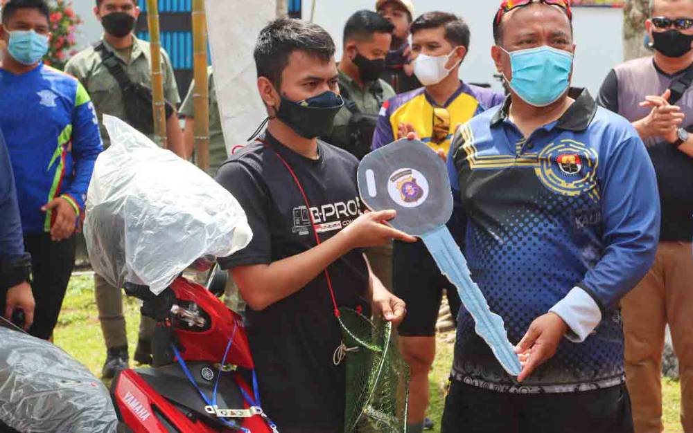 Polda Kalteng Gelar Lomba Mancing Bersama Insan Pers