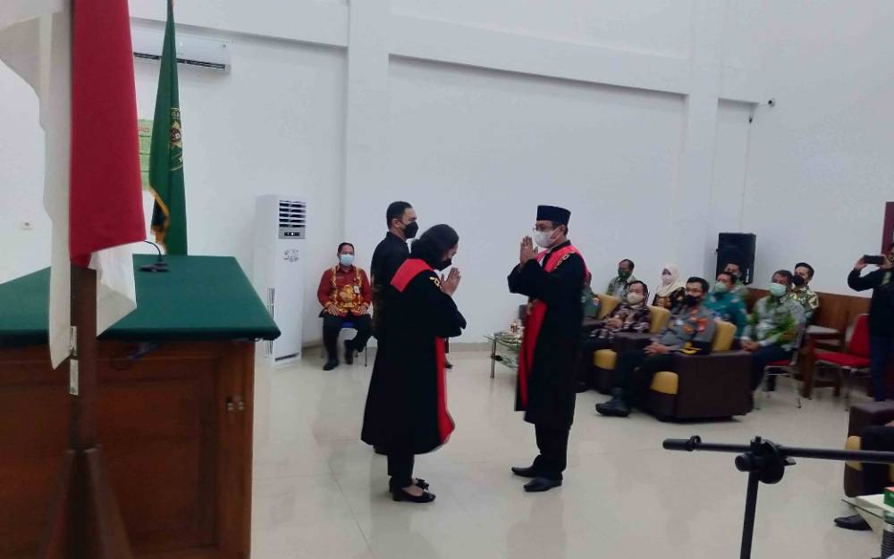 Empat Bulan Kosong, Akhirnya Jabatan Wakil Ketua Pengadilan Negeri Kasongan Terisi