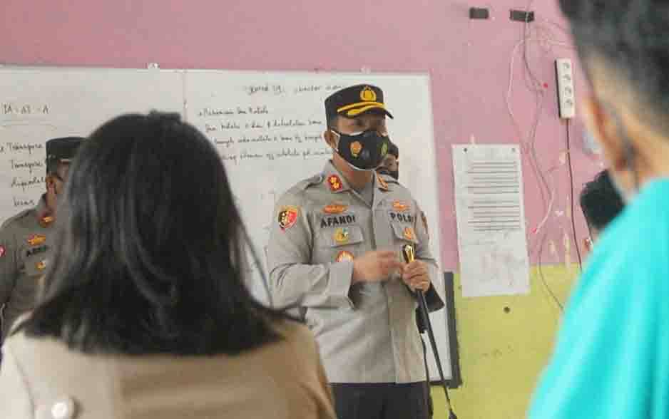 Kapolres Barito Timur: Vaksin Ibarat Helm Bagi Pengendara