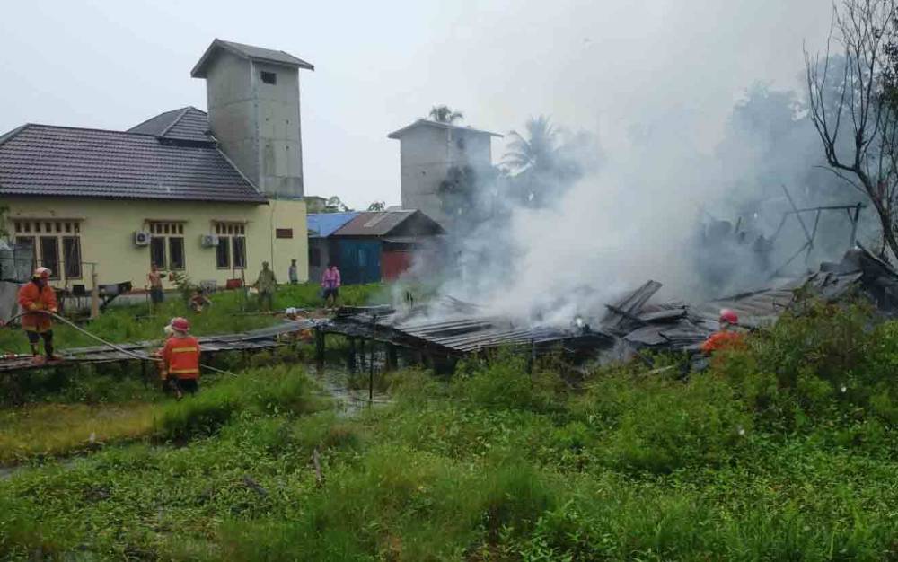 Kebakaran di Buntok Hanguskan 1 Rumah Warga
