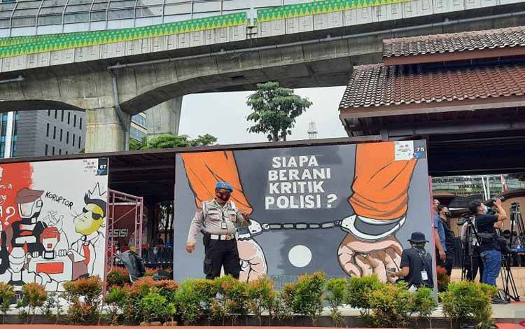 Bahayangkara Festival Mural 2021 Diikuti 803 Peserta