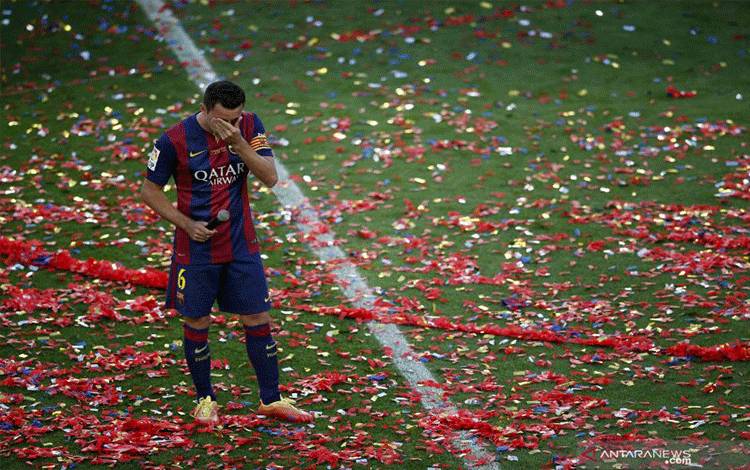 Dirumorkan akan Latih Barcelona, Xavi Bilang Begini