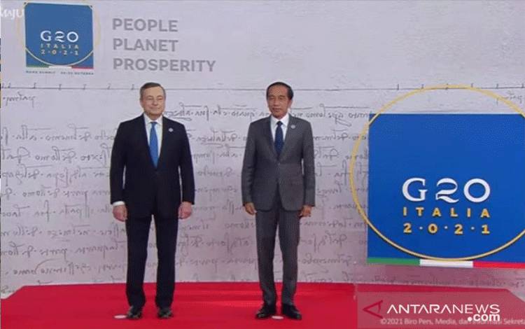 Presiden Jokowi Hadiri KTT G20 Roma