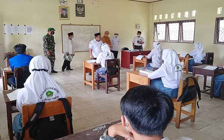 BPBD Barito Timur Terus Pantau Penerapan Prokes Selama PTM Terbatas