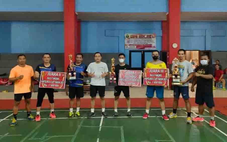 Polres Murung Raya Gelar Turnamen Bulutangkis Kapolres Cup