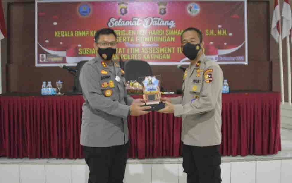 BNNP Kalteng Pastikan Anggota yang Bermain Narkoba Ditindak Tegas