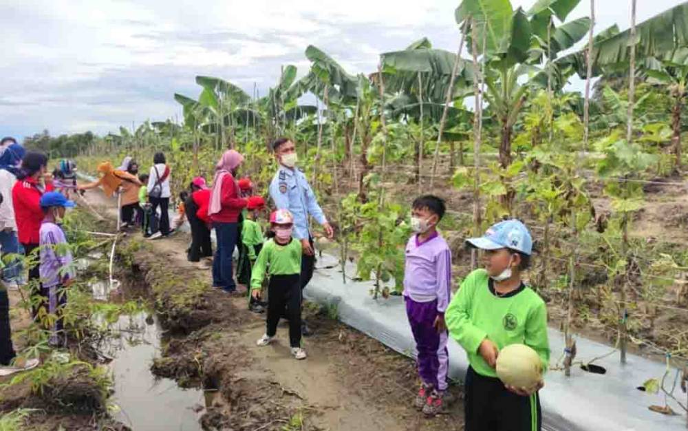 Agrowisata Milik Lapas Sukamara Tidak Hanya Jadi Objek Wisata Namun  Juga Tempat Edukasi