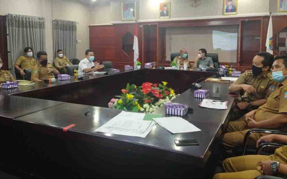 Pemkab Murung Raya dan BPJS Kesehatan Rapat Koordinasi Bahas Alokasi Anggaran JKN Tahun 2022