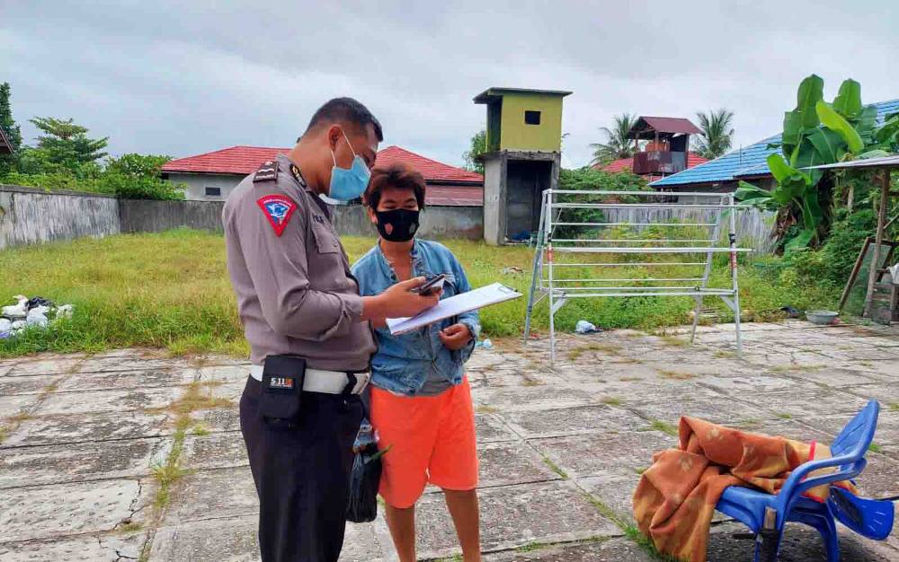 Pengendara Warga Palangka Raya Tewas Setelah Tabrak Pembatas Jalan