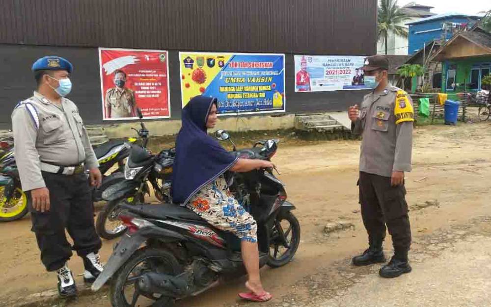 Warga Tumbang Manjul Tetap Diingatkan Taati Protokol Kesehatan