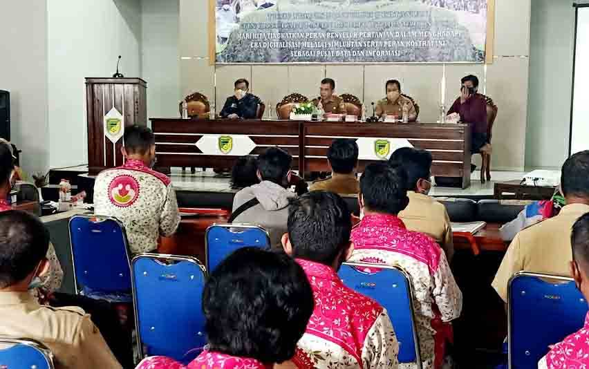 Sekda Barito Utara: Penyuluh Pertanian dan Mantri Tani Diminta Laksanakan Tugas dengan Baik