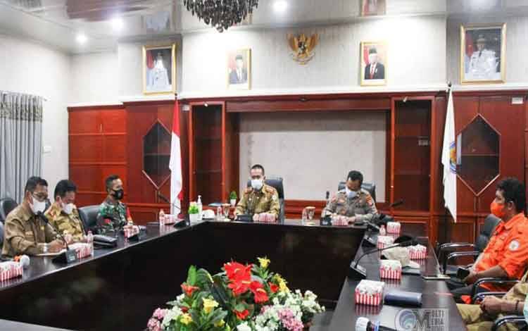 Pemkab Mura Lakukan Rapat Koordinasi Terkait Pengendalian dan Penanganan Banjir