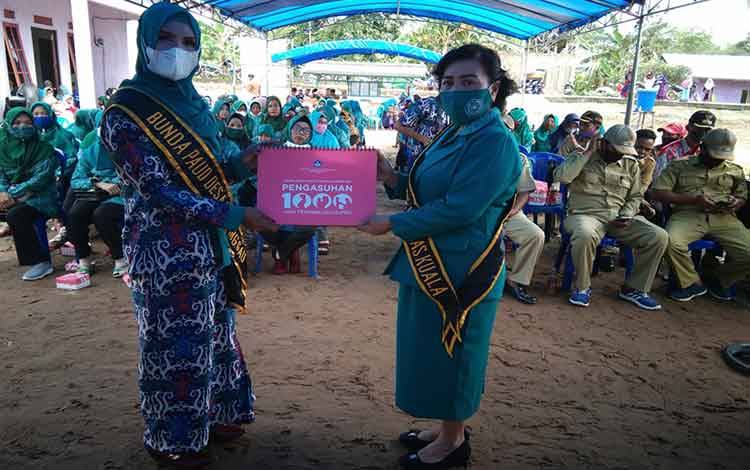 Bunda PAUD Desa Baranggau Dikukuhkan, Ini Pesan Camat