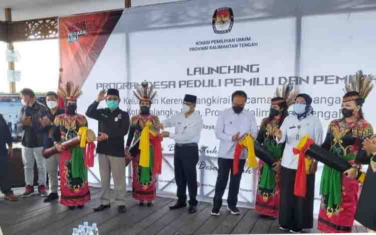 KPU Kalteng Luncurkan Program Desa Peduli Pemilu dan Pemilihan