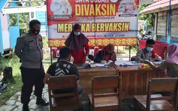 Percepat Herd Immunity, Polres Kapuas Gencarkan Vaksinasi Covid-19