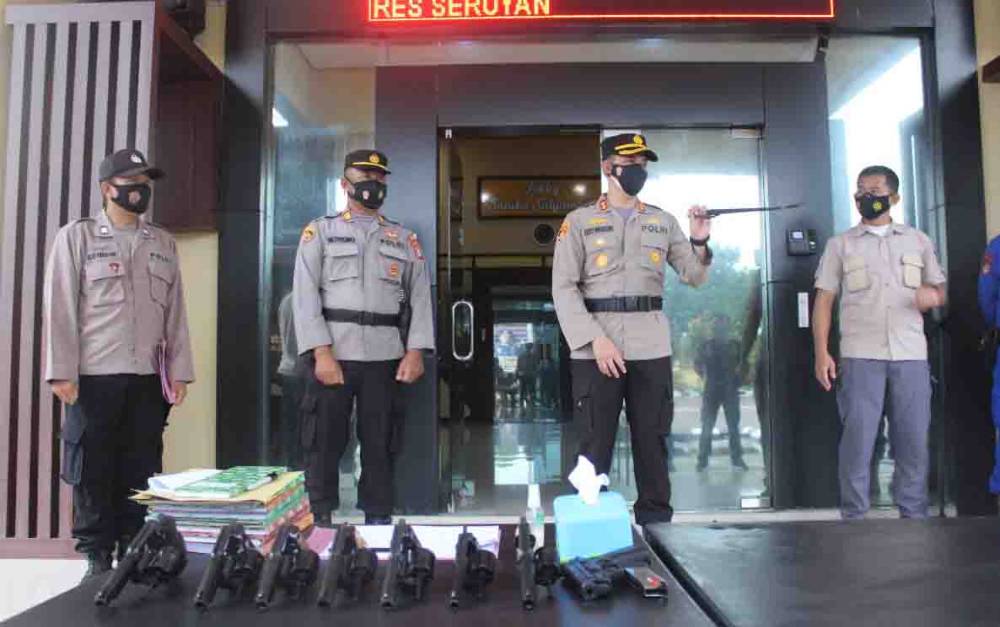 Permintaan Kapolres Seruyan  Kepada Anggotanya terhadap Senpi