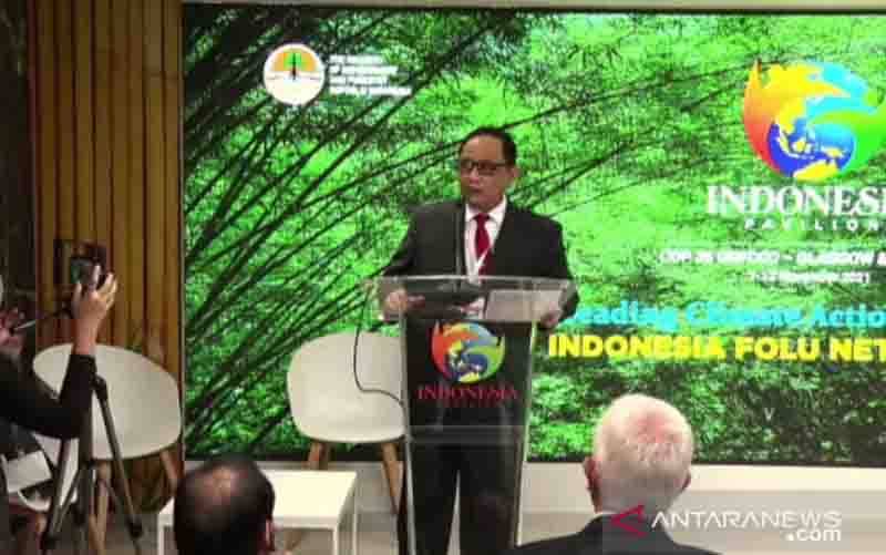 Indonesia Paparkan Capaian Pengurangan Karhutla di COP-26