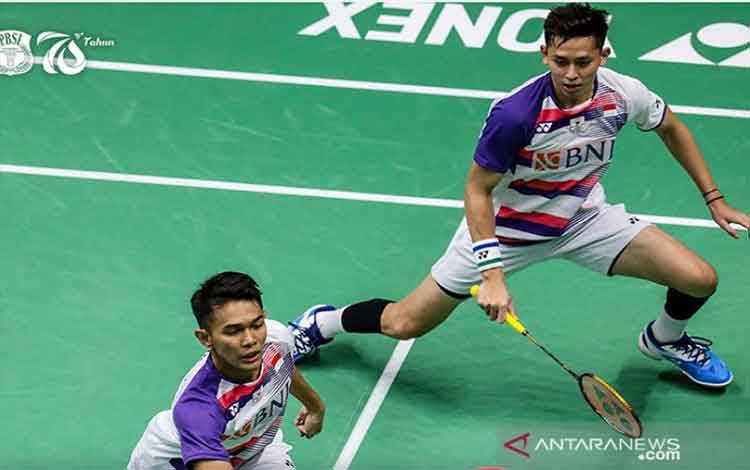 Fajar/Rian Bertemu Pramudya/Yeremia di Perempat Final Hylo Open