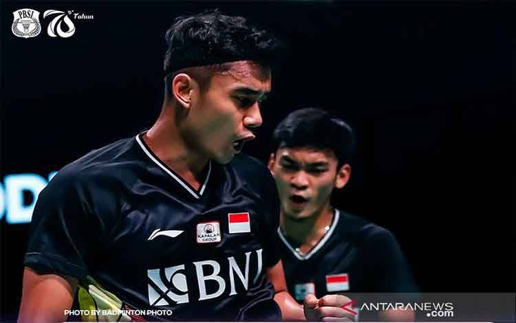 Fikri/Bagas Dihentikan Ganda Putra Inggris di 16 Besar Hylo Open