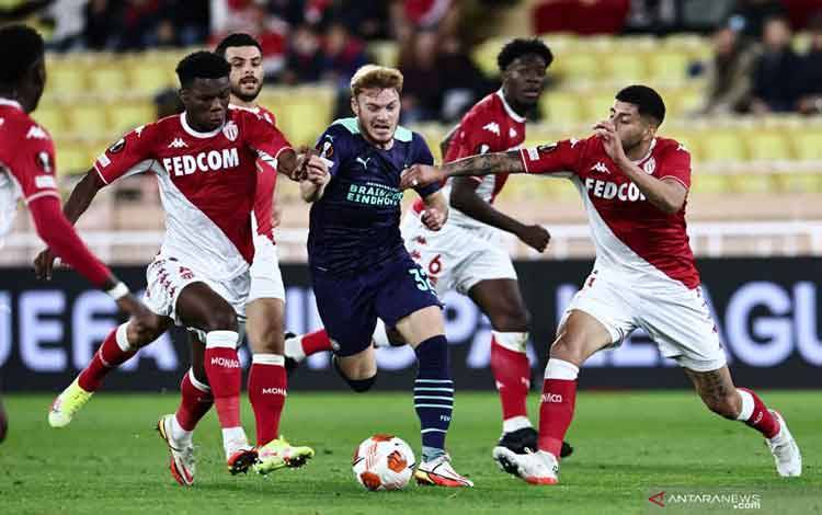 AS Monaco dan PSV Bermain Imbang Tanpa Gol