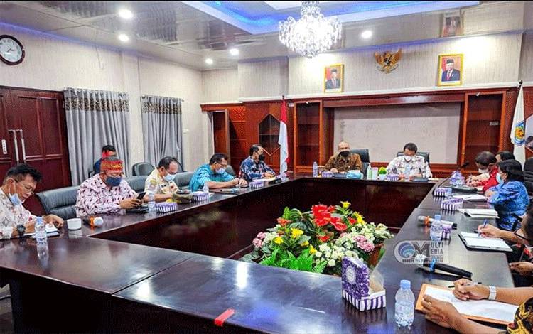 Bupati Murung Raya Terima Kunjungan Kepala Perwakilan BPKP Kalteng Bahas ini