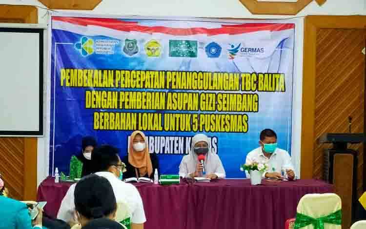 5 Puskesmas di Kapuas Diberikan Pembekalan Percepatan Penanggulangan TBC pada Balita