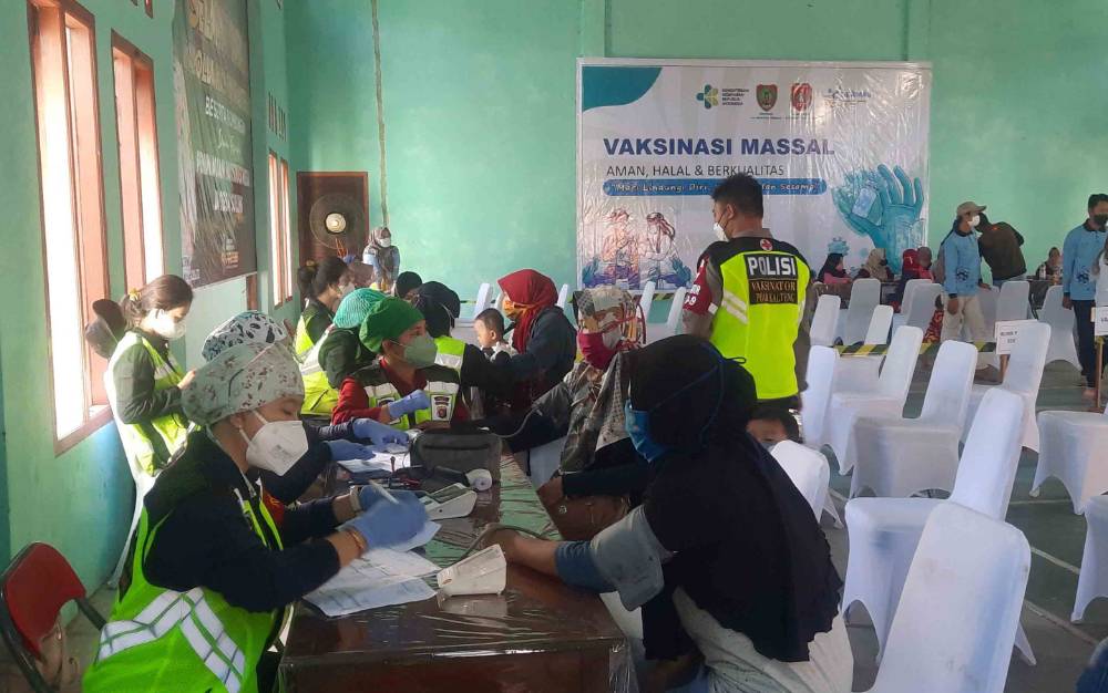 133 Ribu Warga Kobar Telah Disuntik Vaksin Covid-19 Dosis Pertama