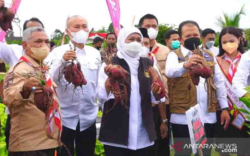 Gubernur Jatim Ajak Kaum Milenial Jadi Petani Modern