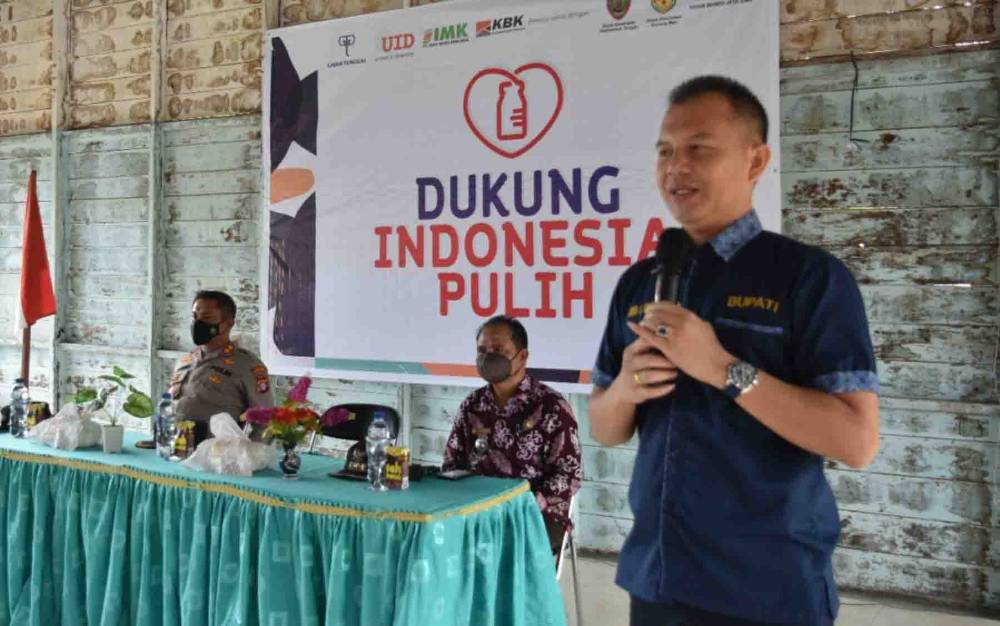 Bupati Gunung Mas Apresiasi Kerja Keras Tenaga Kesehatan Dukung Percepatan Vaksinasi