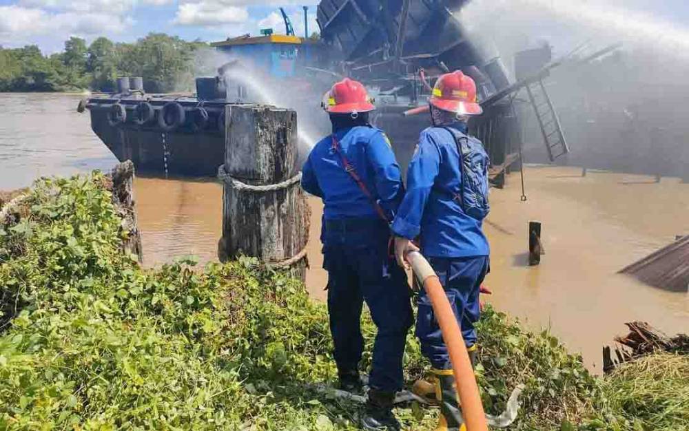 Jumlah Personel Damkar Kobar Kurang Ideal Jika Dibandingkan Luas Wilayah Tugas