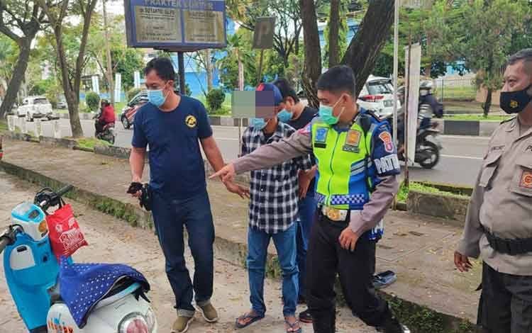 Polisi Bekuk Pria Diduga Pelaku Curanmor di Palangka Raya