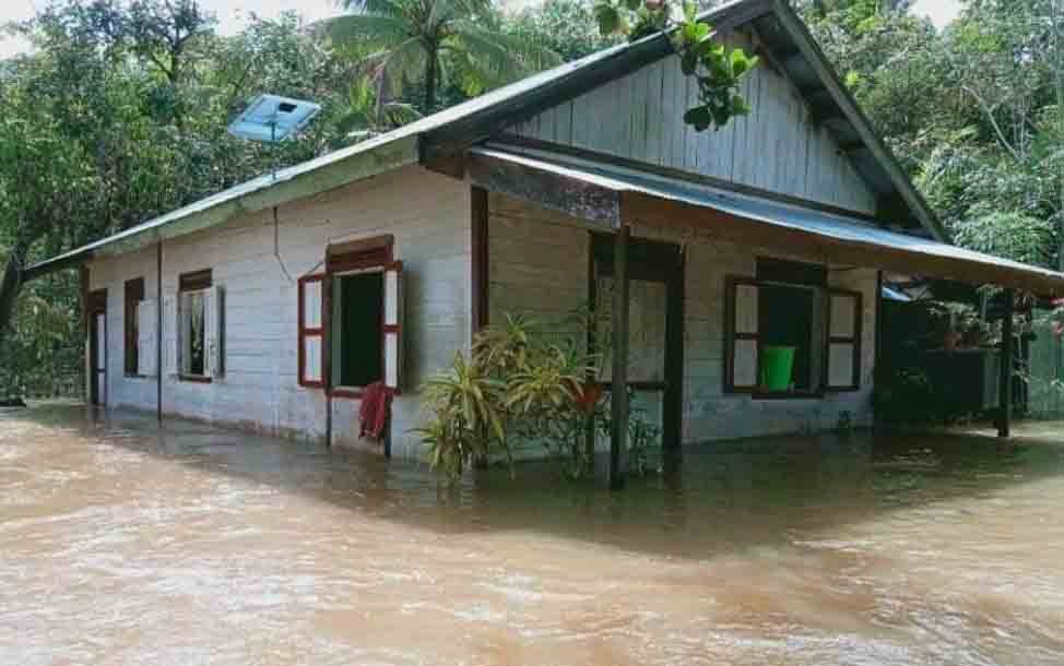 Begini Kondisi Desa Sungai Gula Setelah Sempat Diterjang Banjir Bandang