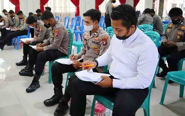 SPN Tjilik Riwut Evaluasi Hasil Diktuk Bintara Polri di Barito Timur