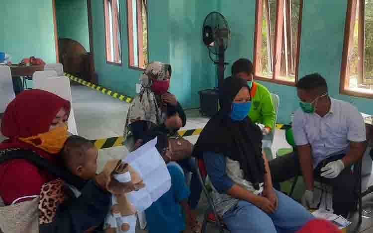 Capaian Vaksinasi Dosis Pertama di Kobar Capai 68 Persen