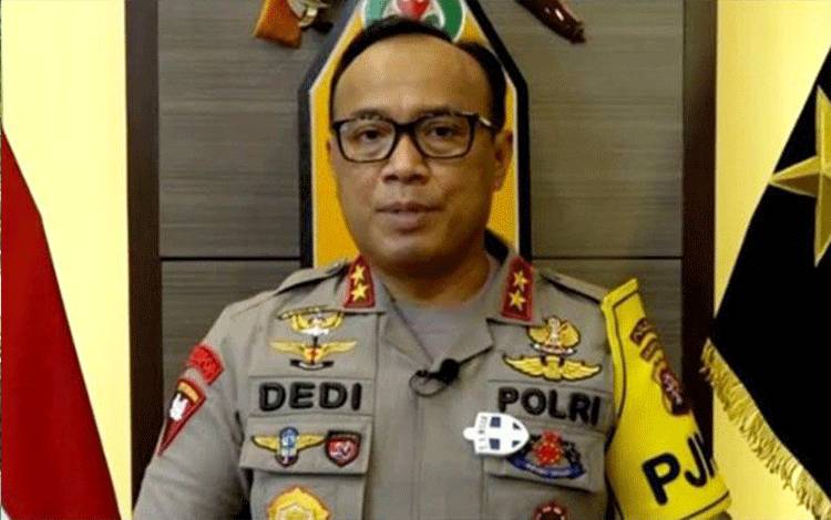 Kapolda Kalteng Irjen Pol Dedi Prasetyo Siang ini Dilantik Kapolri Sebagai Kadiv Humas Polri