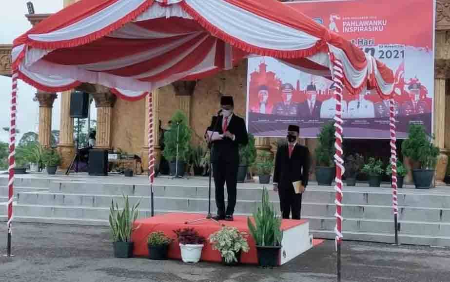 Bupati Mura Pimpin Upacara Peringatan Hari Pahlawan Nasional