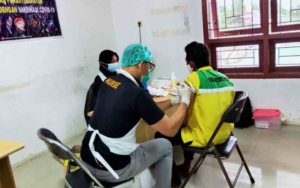 Masyarakat Sukamara Yang Belum Vaksin Tersisa 26 Persen