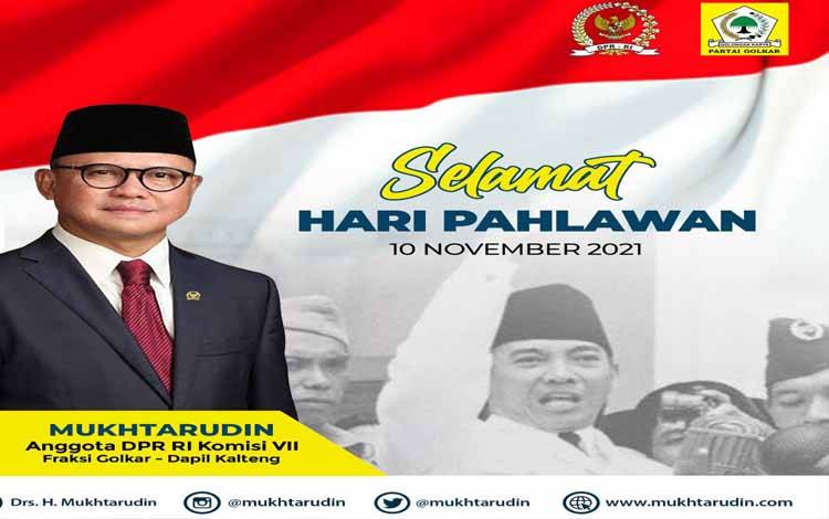 Peringatan Hari Pahlawan, Mukhtarudin, Pemuda Harus Punya Semangat Patriotisme