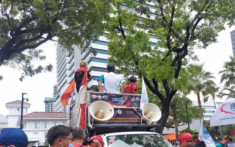 Buruh Sampaikan 4 Tuntutan ke Pemerintah