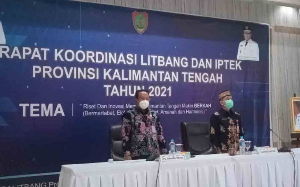 Bappedalitbang Kalteng Gelar Rakor Litbang dan Iptek