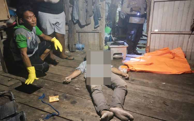 Pria Warga Rindang Banua Ditemukan Tewas di Dapur Rumah