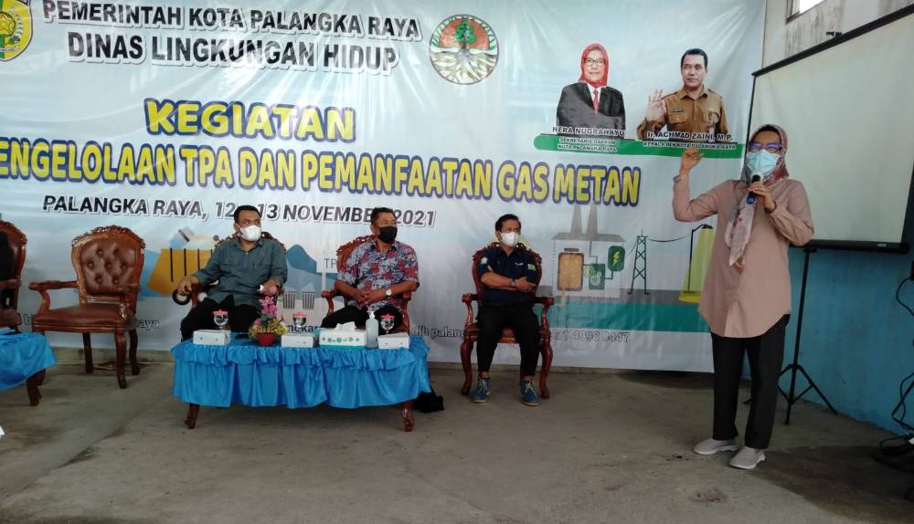 Pemko Palangka Raya Gelar Pelatihan Pengelolaan TPA dan Pemanfaat Gas Metan
